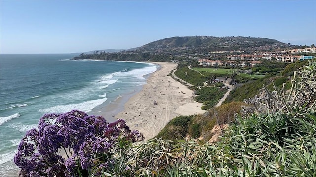 33252 Big Sur St, Dana Point, CA 92629 - water view with local beach and a mountainous background