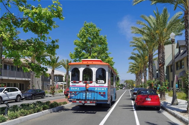 33252 Big Sur St, Dana Point, CA 92629 - view of asphalt street featuring curbs, street lighting, and sidewalks