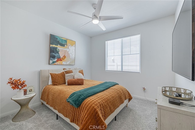 6118 W W Ave J9, Lancaster, CA 93536 - bedroom featuring carpet flooring, baseboards, and a ceiling fan