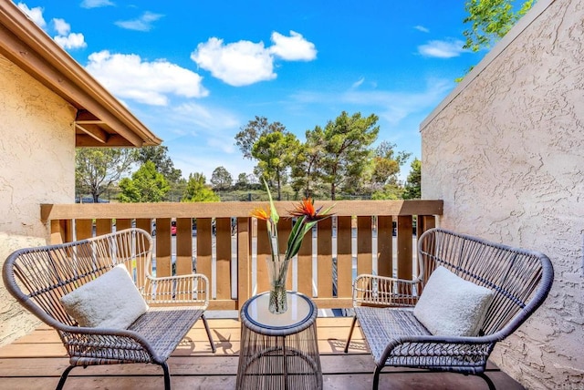 10296 Black Mountain Rd Unit 222, San Diego, CA 92126 - view of wooden deck