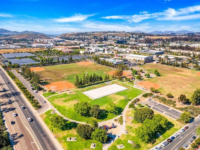 10296 Black Mountain Rd Unit 222, San Diego, CA 92126 - aerial overview of property's location featuring a mountain backdrop