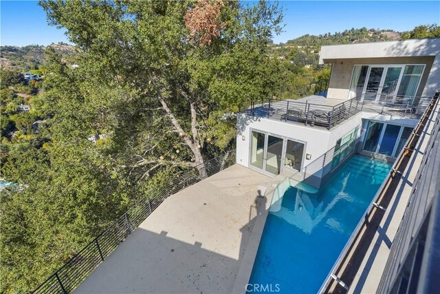 9716 Oak Pass Rd, Beverly Hills, CA 90210 - view of swimming pool