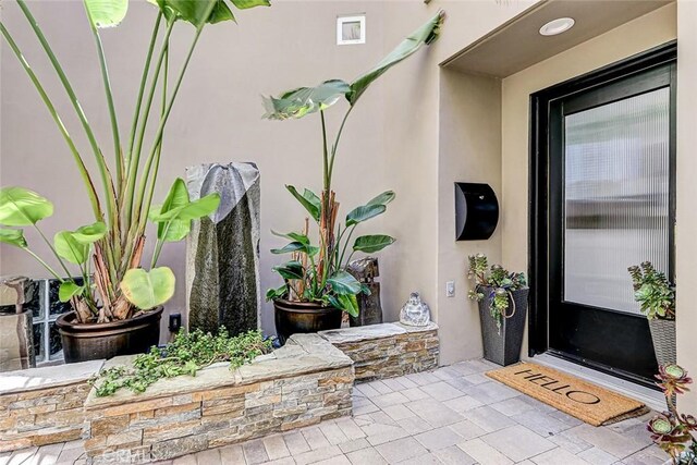 417 23rd St, Manhattan Beach, CA 90266 - view of exterior entry with stucco siding