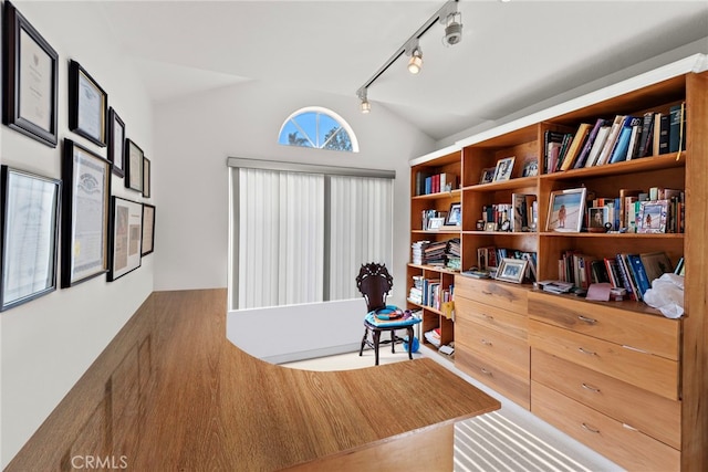 30252 Sonrisa Ln, Laguna Niguel, CA 92677 - sitting room with lofted ceiling and rail lighting