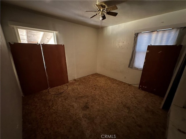 2233 Marguerite St, Dos Palos, CA 93620 - unfurnished room featuring a ceiling fan and carpet