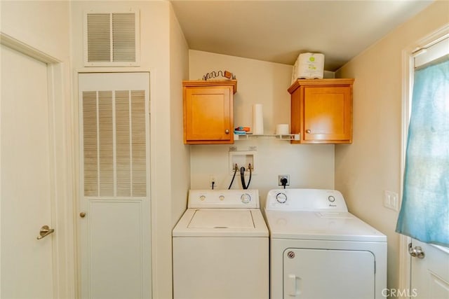 5131 Cygnet Rd A-B, Unit A-B Phelan, CA 92371 - washroom featuring washer and clothes dryer and cabinet space