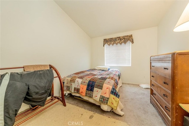 5131 Cygnet Rd A-B, Unit A-B Phelan, CA 92371 - bedroom with light colored carpet and vaulted ceiling