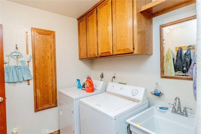 5131 Cygnet Rd A-B, Unit A-B Phelan, CA 92371 - laundry room featuring cabinet space and washer and dryer
