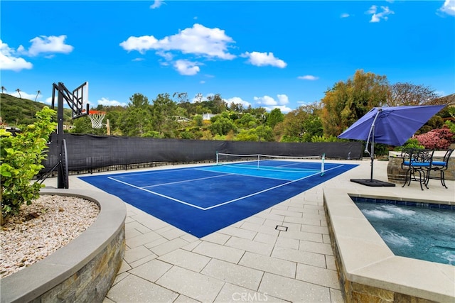 30927 Steeplechase Dr, San Juan Capistrano, CA 92675 - view of swimming pool featuring a tennis court