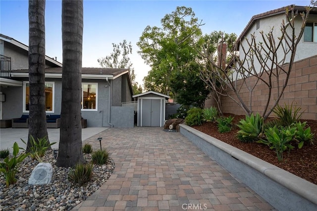 2244 N 1st Ave, Upland, CA 91784 - view of patio featuring a shed