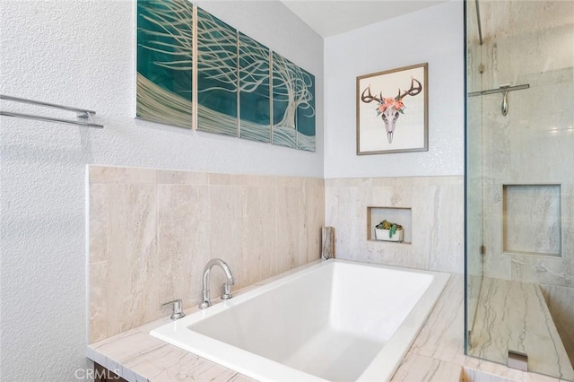 2244 N 1st Ave, Upland, CA 91784 - full bath featuring a garden tub and a shower