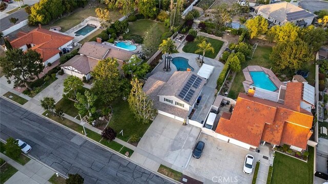 2244 N 1st Ave, Upland, CA 91784 - drone / aerial view of a pool