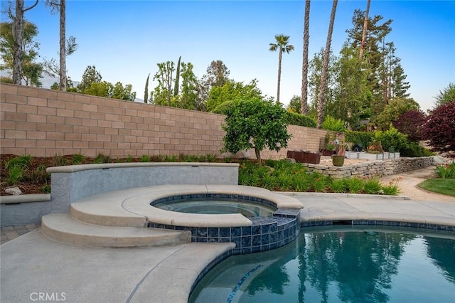 2244 N 1st Ave, Upland, CA 91784 - view of swimming pool with a pool with connected hot tub
