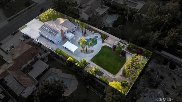 2244 N 1st Ave, Upland, CA 91784 - aerial view of a pool area
