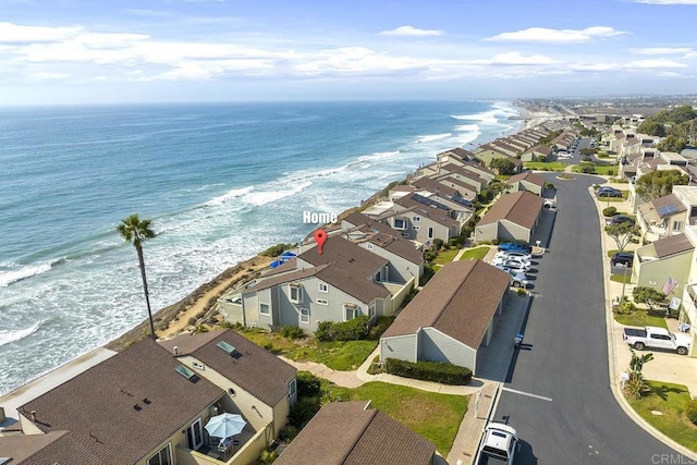 1744 Tattenham Rd, Encinitas, CA 92024 - aerial perspective of suburban area featuring unending shoreline