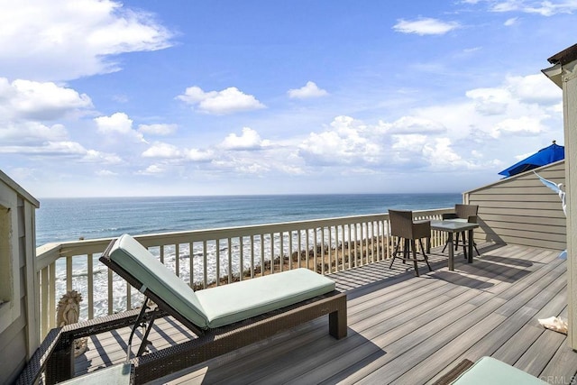 1744 Tattenham Rd, Encinitas, CA 92024 - deck with a water view