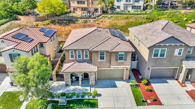 8967 Sunshine Valley Way, Corona, CA 92883 - aerial view of residential area