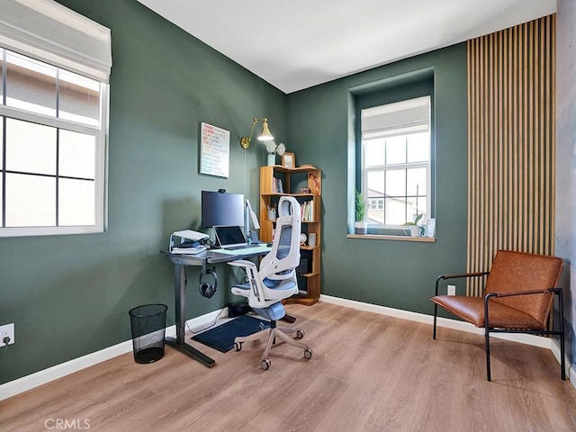 8967 Sunshine Valley Way, Corona, CA 92883 - office featuring wood finished floors and baseboards