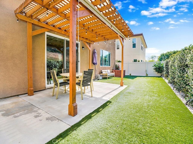 8967 Sunshine Valley Way, Corona, CA 92883 - view of patio / terrace featuring a pergola