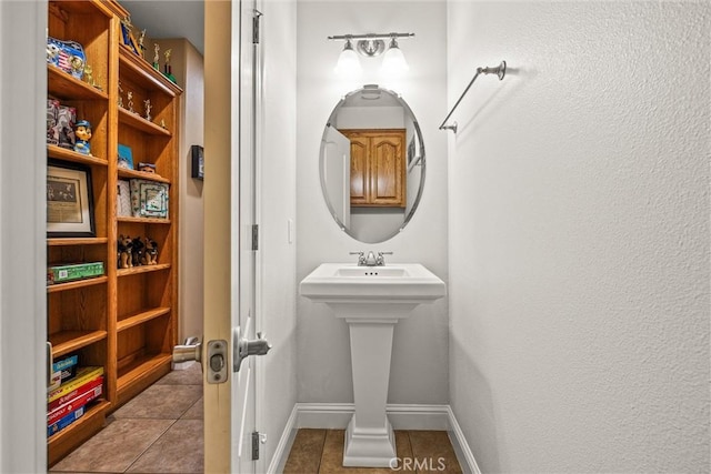 14690 Paynes Creek Rd, Red Bluff, CA 96080 - bathroom with tile patterned flooring and baseboards