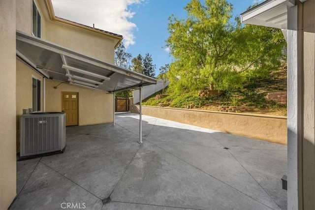 5420 Kodiak Mountain Dr, Yorba Linda, CA 92887 - view of patio with cooling unit