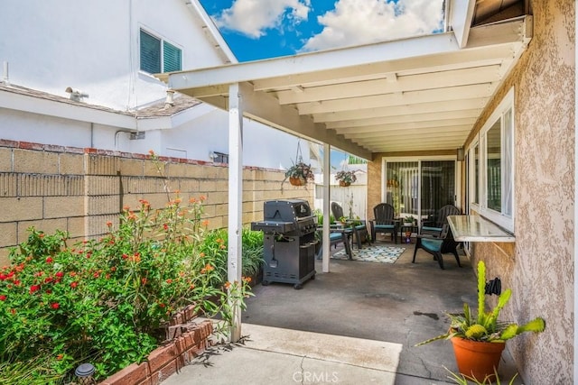 4734 E Tanglewood Ave, Anaheim, CA 92807 - fenced backyard featuring area for grilling and a patio area