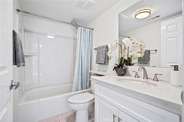 28241 Sorrento Unit 124, Laguna Niguel, CA 92677 - full bath featuring vanity, toilet, and shower / bathtub combination with curtain