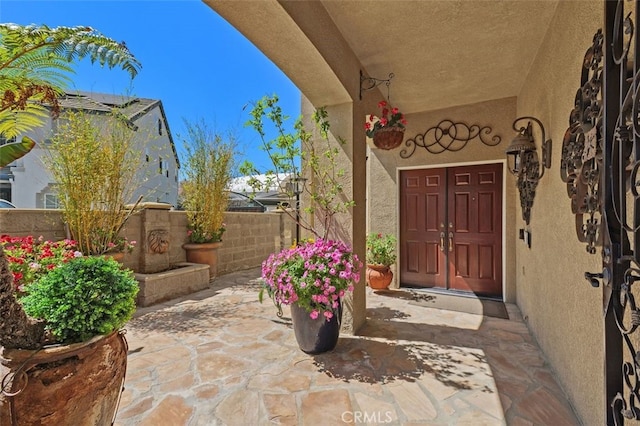 29944 Peach Tree Ct, Murrieta, CA 92563 - view of exterior entry featuring stucco siding