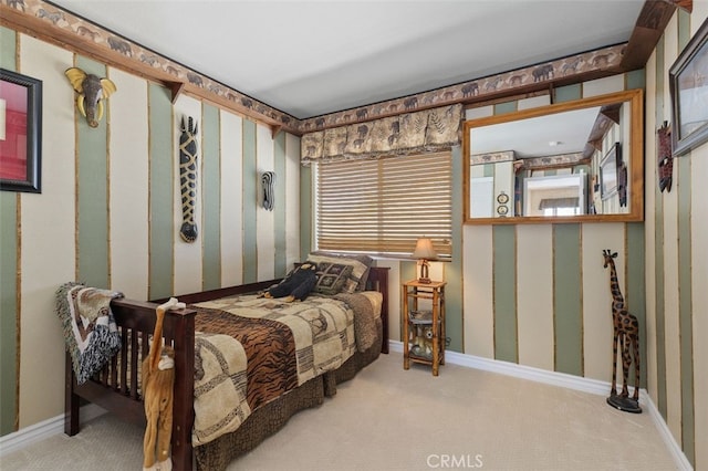 29944 Peach Tree Ct, Murrieta, CA 92563 - carpeted bedroom with wallpapered walls and baseboards