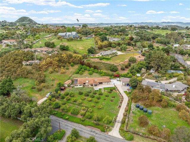 735 Del Valle Dr, Fallbrook, CA 92028 - aerial view of property's location