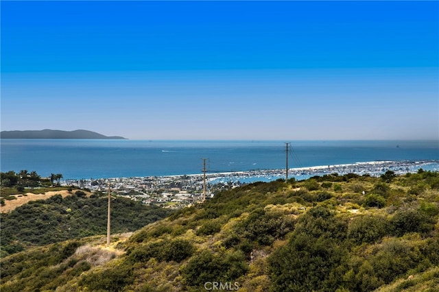 14 Saint Pierre, Newport Coast, CA 92657 - water view with a mountain backdrop