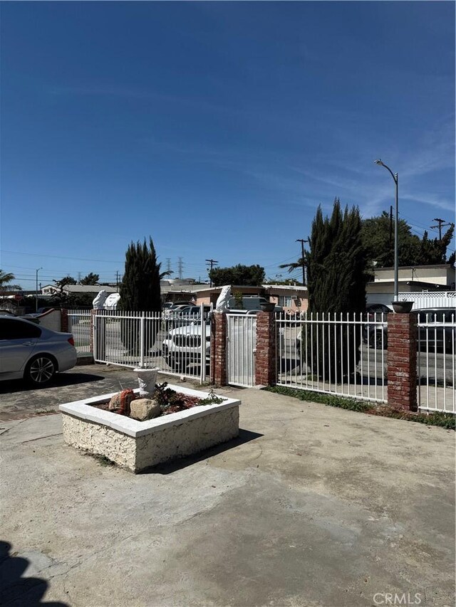 12406 Haley St, Sun Valley, CA 91352 - view of patio with a gate