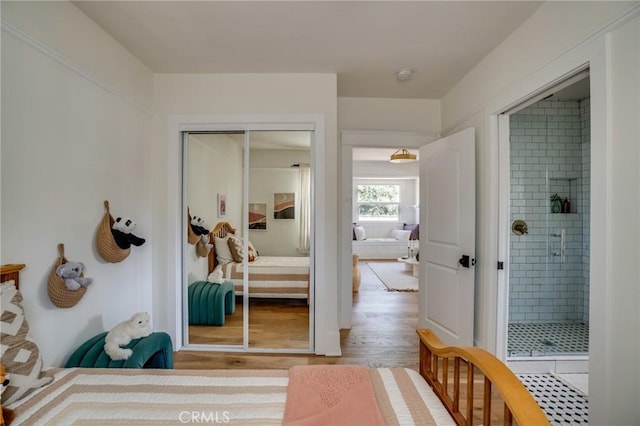 3716 Rosemead Ave, Los Angeles, CA 90032 - hallway with wood finished floors