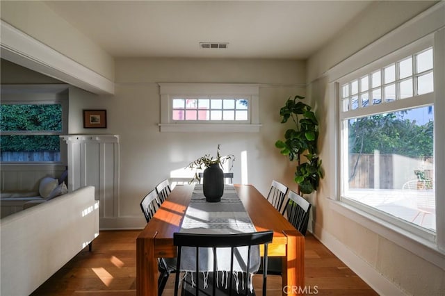 3716 Rosemead Ave, Los Angeles, CA 90032 - dining area with wood finished floors