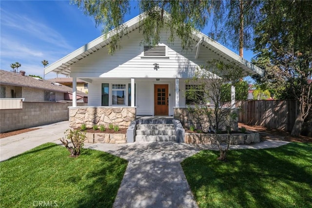 3716 Rosemead Ave, Los Angeles, CA 90032 - view of front facade with covered porch