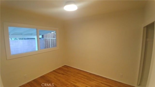3716 Rosemead Ave, Los Angeles, CA 90032 - spare room with baseboards and light wood-style floors