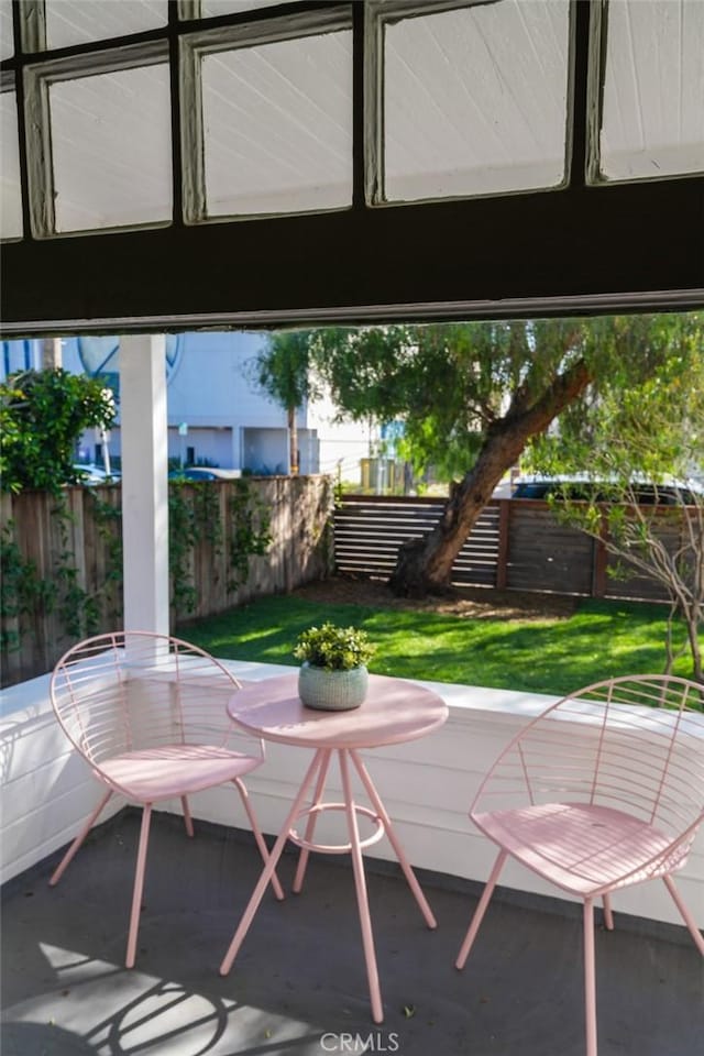 3716 Rosemead Ave, Los Angeles, CA 90032 - fenced backyard with a patio area