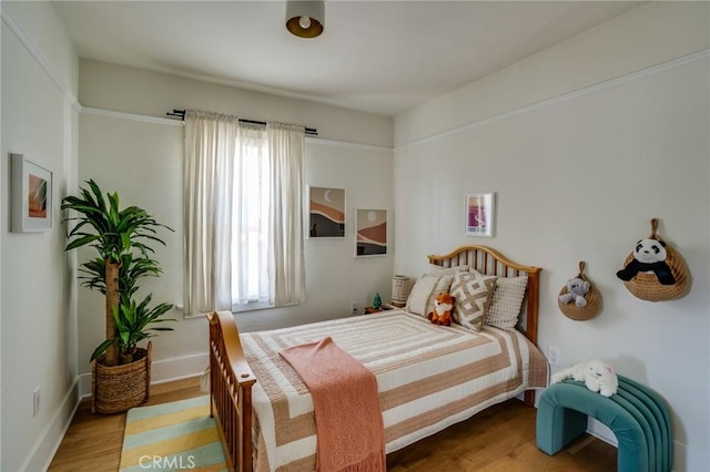 3716 Rosemead Ave, Los Angeles, CA 90032 - bedroom featuring wood finished floors and baseboards