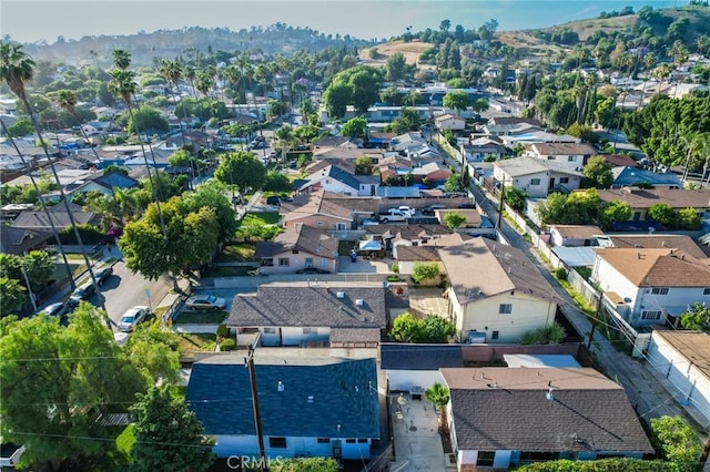 3716 Rosemead Ave, Los Angeles, CA 90032 - aerial view of residential area with a mountain backdrop
