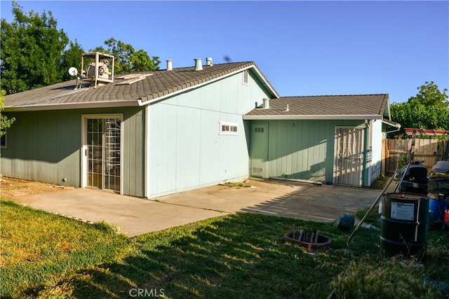 2098 N St, Corning, CA 96021 - back of house featuring a patio area and a tiled roof