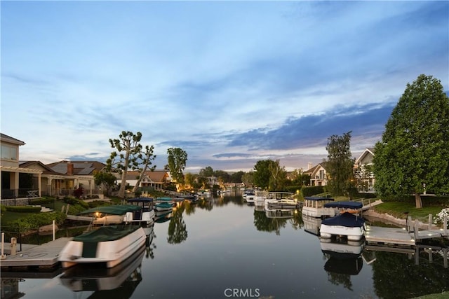 2567 Oakshore, Westlake Village, CA 91361 - dock area with a water view and a residential view