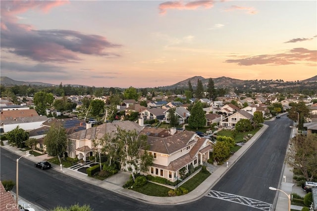 2567 Oakshore, Westlake Village, CA 91361 - aerial perspective of suburban area featuring a mountain backdrop