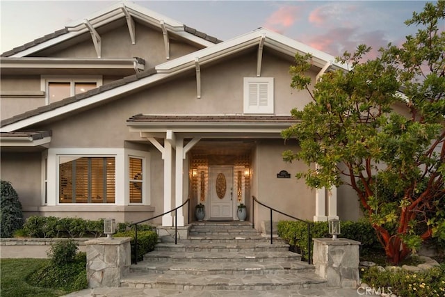2567 Oakshore, Westlake Village, CA 91361 - view of front of home with stucco siding