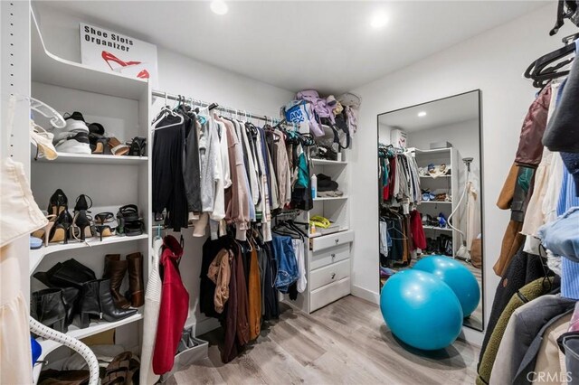 1361 Winchester Ave, Glendale, CA 91201 - walk in closet with wood finished floors