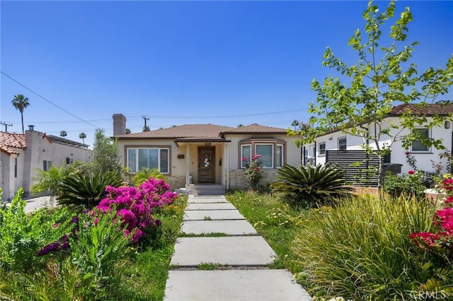 1361 Winchester Ave, Glendale, CA 91201 - view of front of house with stucco siding