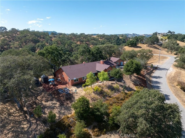 10755 Santa Ana Rd, Atascadero, CA 93422 - view from above of property featuring a forest