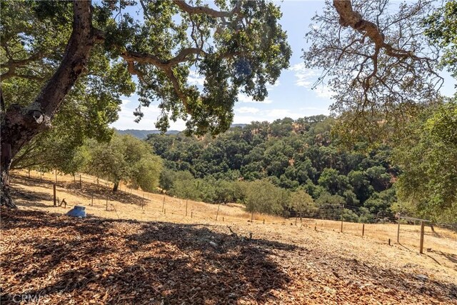 10755 Santa Ana Rd, Atascadero, CA 93422 - view of yard featuring a rural view and a view of trees