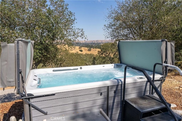 10755 Santa Ana Rd, Atascadero, CA 93422 - view of pool featuring a hot tub
