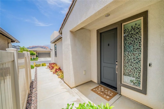 1521 Summerfield Way, Beaumont, CA 92223 - entrance to property with stucco siding