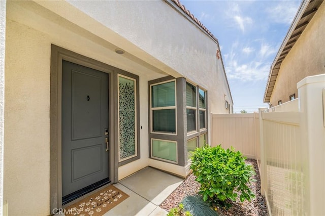1521 Summerfield Way, Beaumont, CA 92223 - view of exterior entry with stucco siding